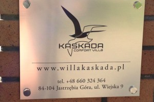 Willa Kaskada - tabliczka Willa Kaskada - tabliczka