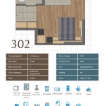 Karta apartementu 302